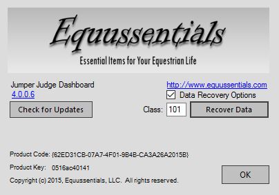 Jumper Judge Dashboard v4 Help